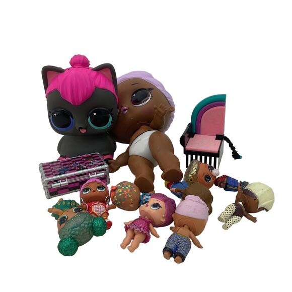 Preowned LOL Surprise Fashion Doll Toy Wholesale Lot Purple, Plastic - Picture 1 of 5